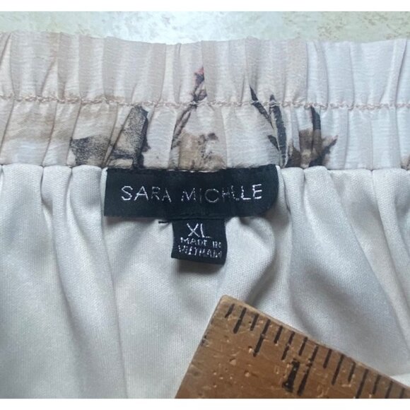 Sara Michelle Floral Print Midi Maxi Skirt XL Boho Fairycore Cottagecore - Picture 6 of 7